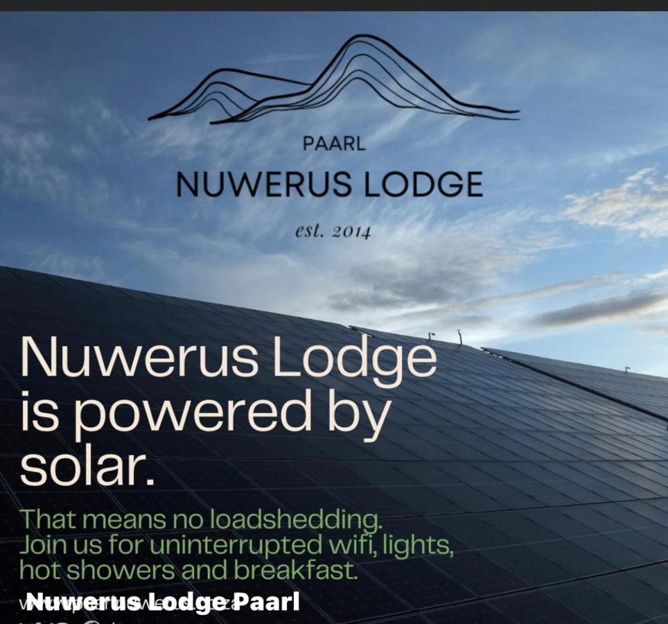 Nuwerus Lodge Paarl Exterior photo